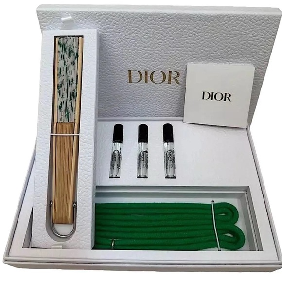 Dior Other - Dior Fragrance Gift Set with Fan - NIB